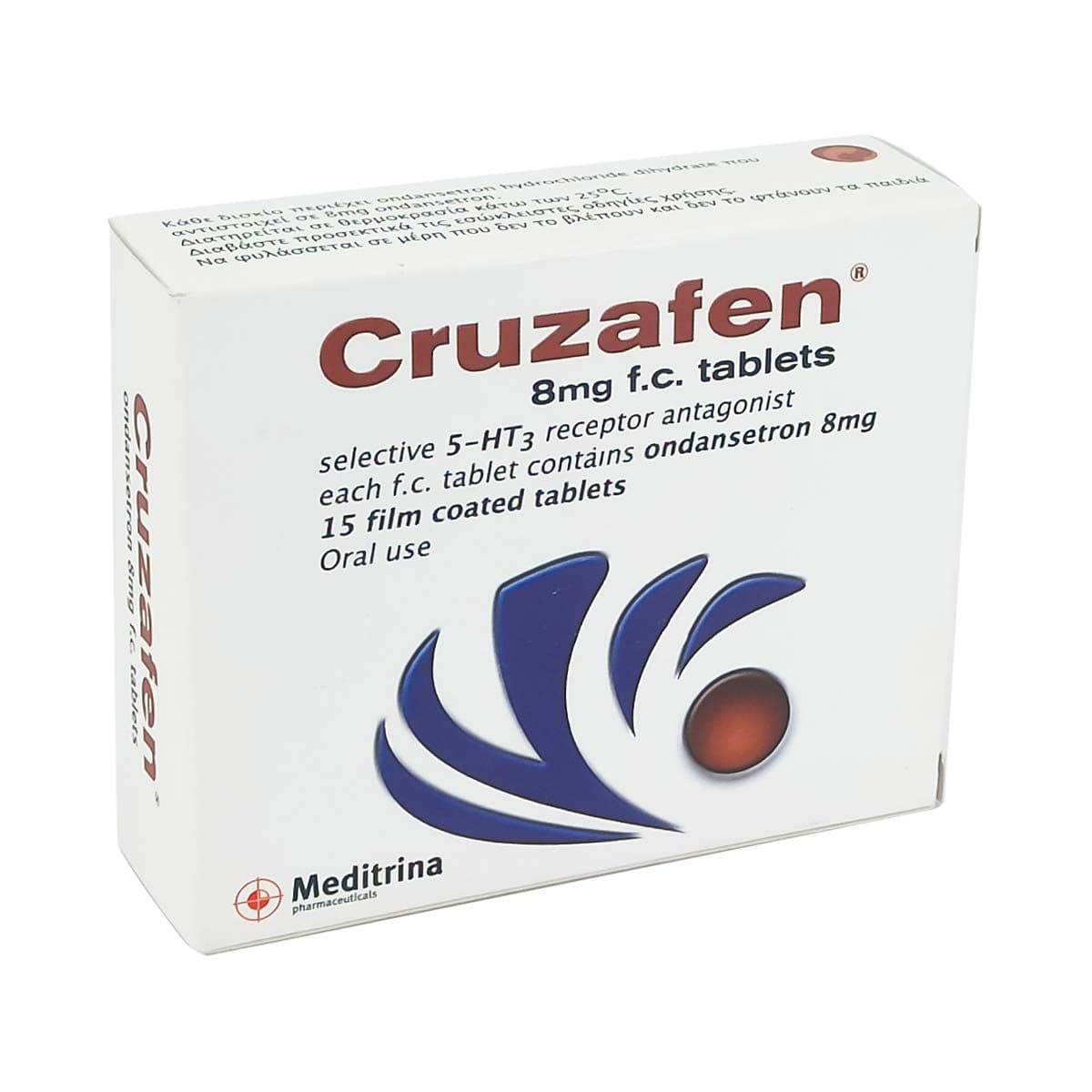 კრუზაფენი - Cruzafen 8მგ. 15 ტაბლეტი