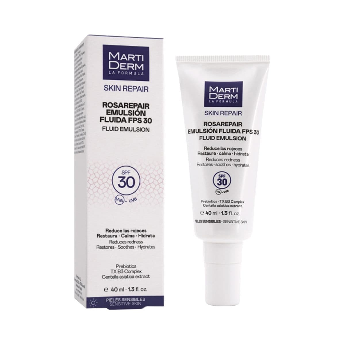 როზაცეა ფლუიდი Spf30 0891 მარტიდერმი - Martiderm