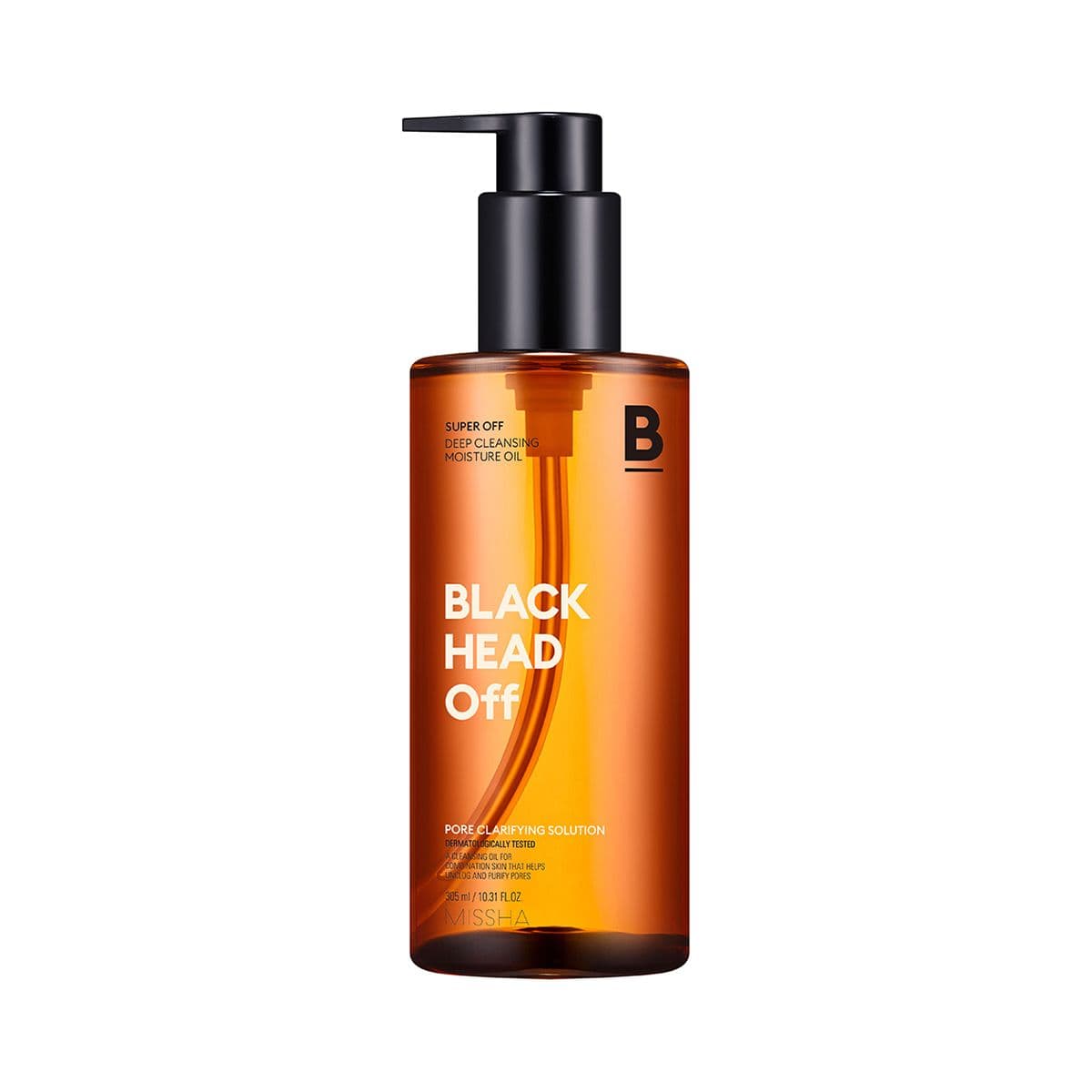 დასაბანი ზეთი Blackhead Super Off 6720 მისშა - Missha