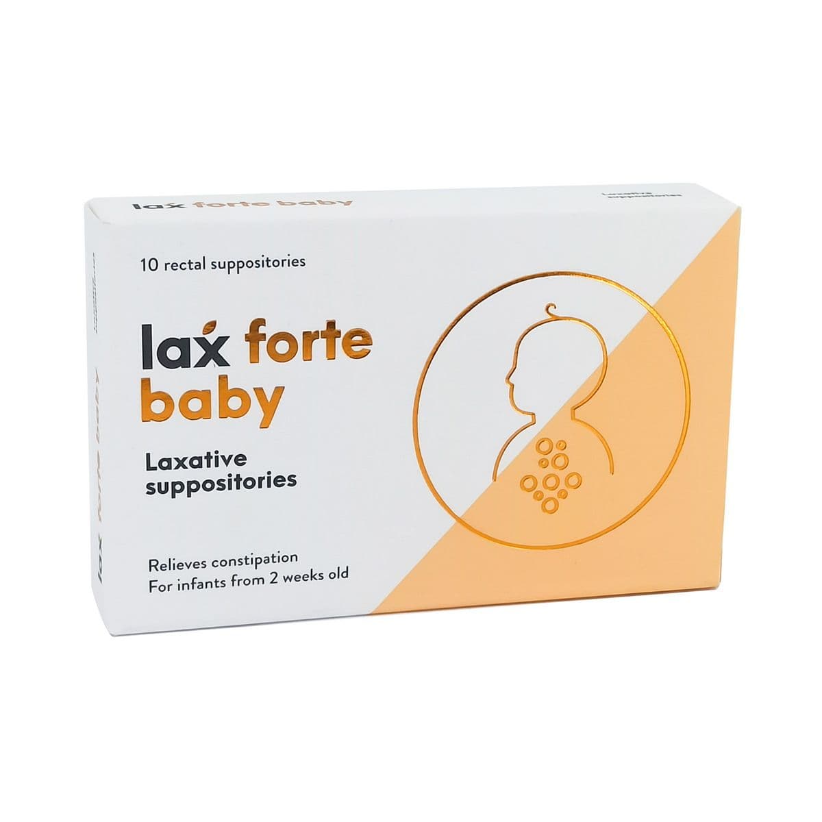 ლაქს ფორტე ბეიბი 10 სუპოზიტორია