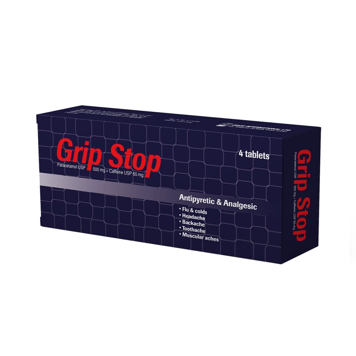 გრიპ სტოპი - Grip Stop 4 ტაბლეტი