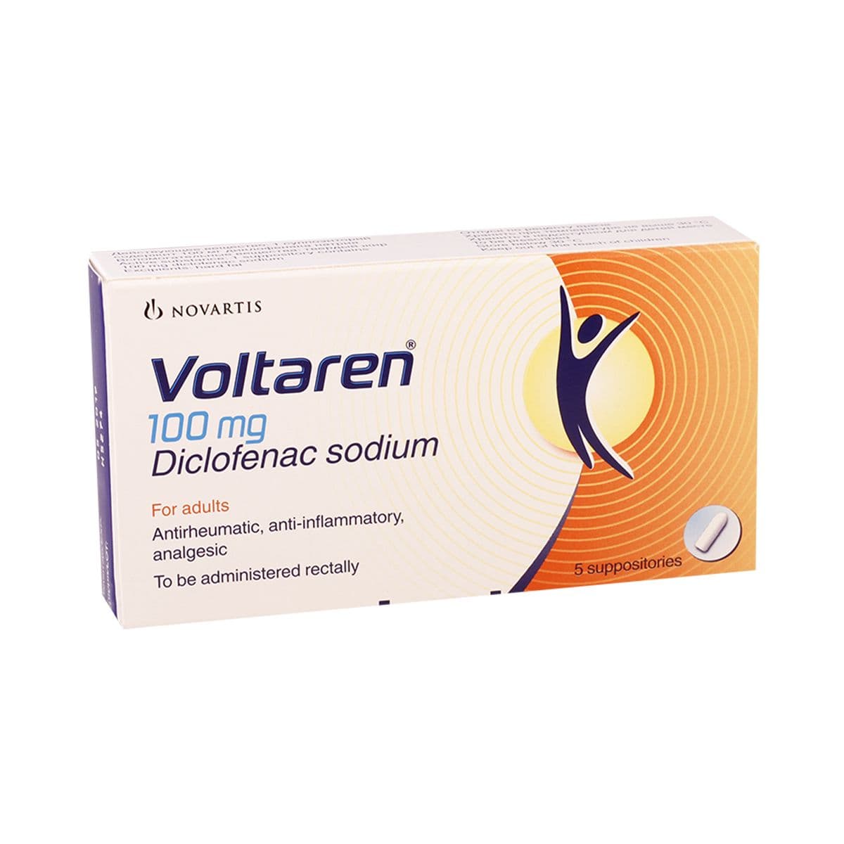 ვოლტარენი - Voltaren 100მგ 10 სანთელი