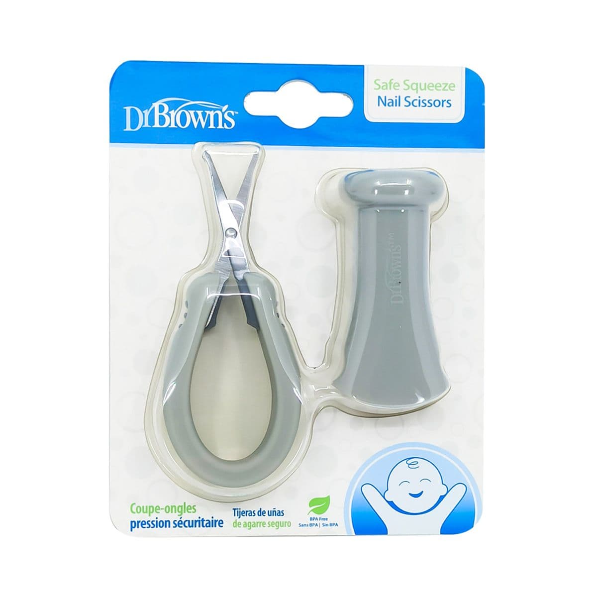 საბავშვო ფრჩხილის მაკრატელი დამცავით 5100 დოქტორ ბრაუნი - DrBrowns