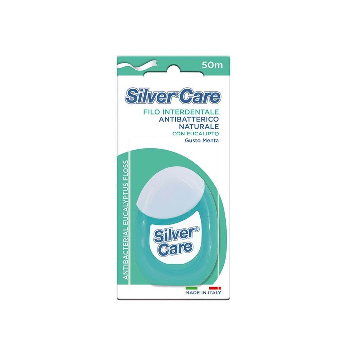 კბილის ძაფი ევკალიპტი სილვერქეა - Silver Care