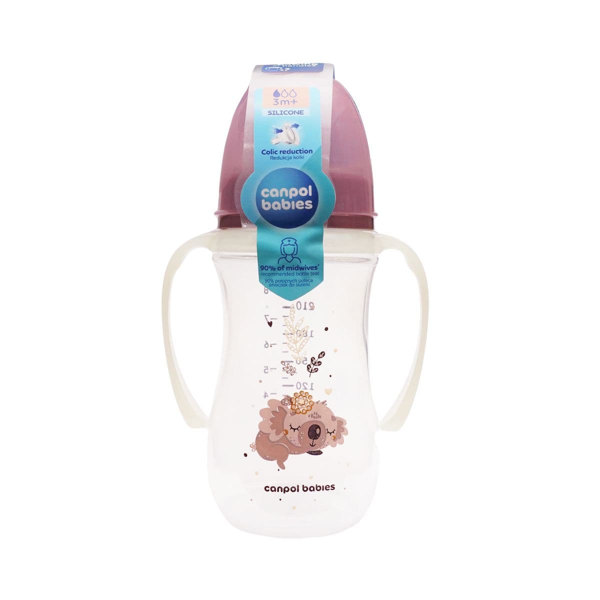 ბოთლი AC ვარდისფერი 240 მლ 1679 კანპოლი - Canpol