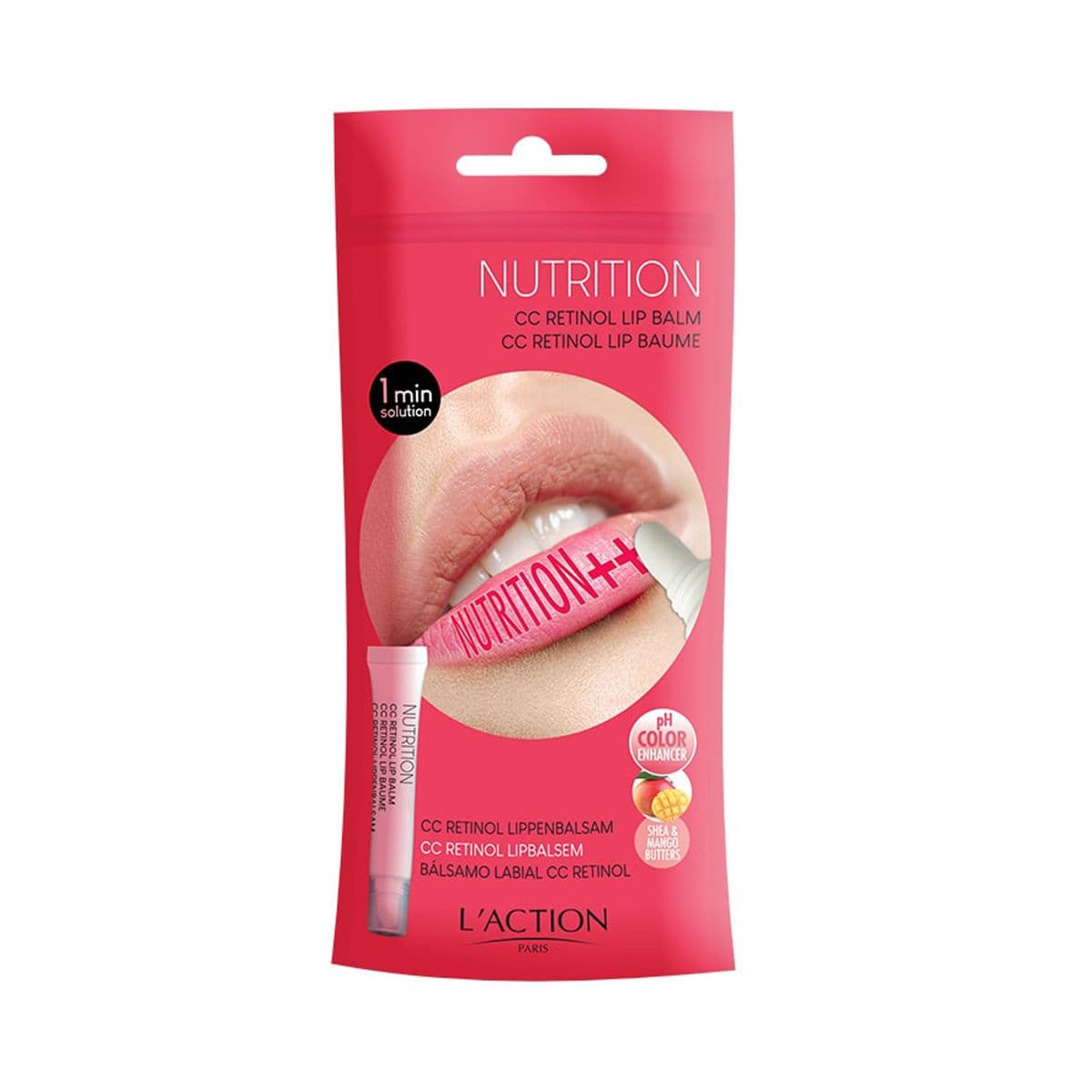 ტუჩის ბალმი რეტინოლ Cc 1421 ლაქციონ პარიზი - L'Action Paris