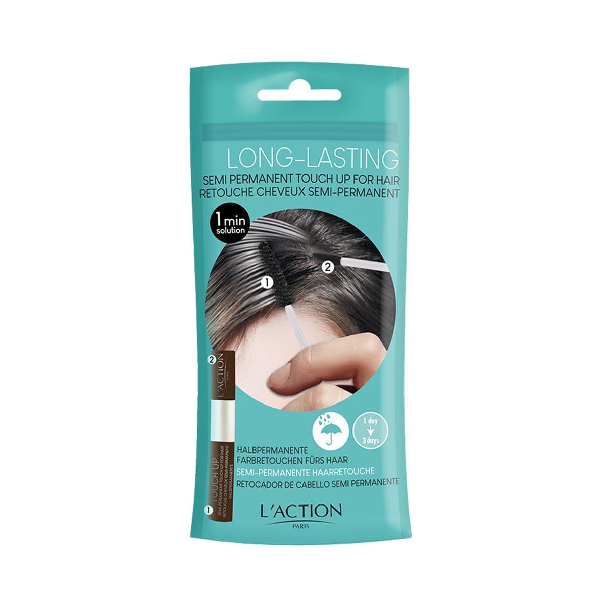 ჭაღარა თმის Medium Brown 2035 ლაქციონ პარიზი - l'Action Paris