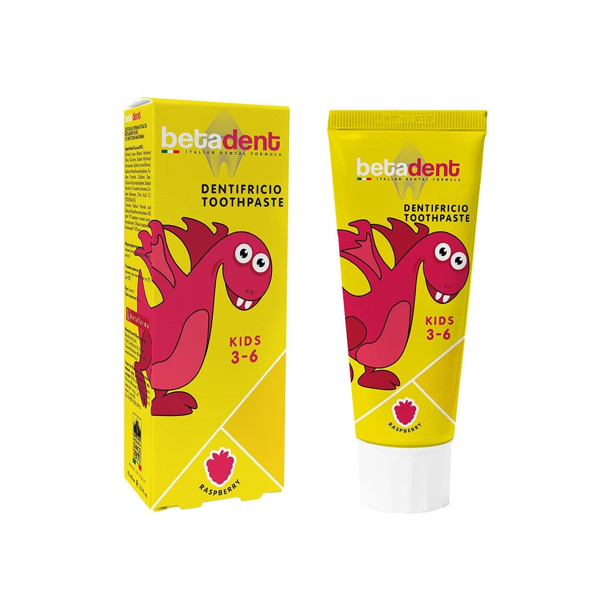 საბავშვო კბილის პასტა ჟოლო 3-6 წელი 0285 პრეზიდენტი - President