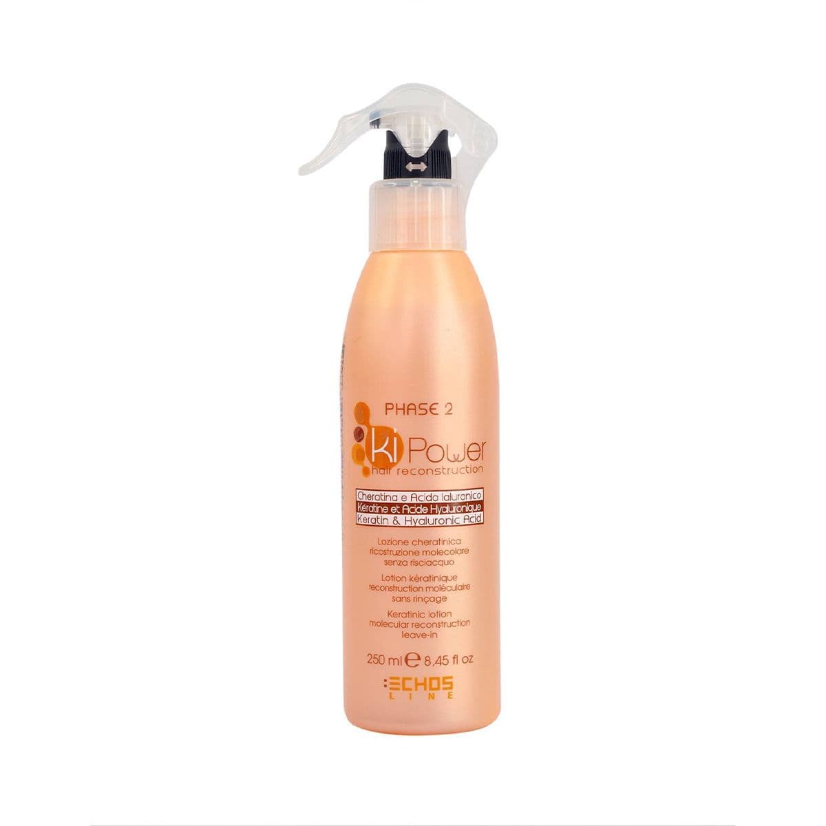 ლოსიონი კერატინით Ki 250 მლ 5296 ეკოსლაინი - Echosline