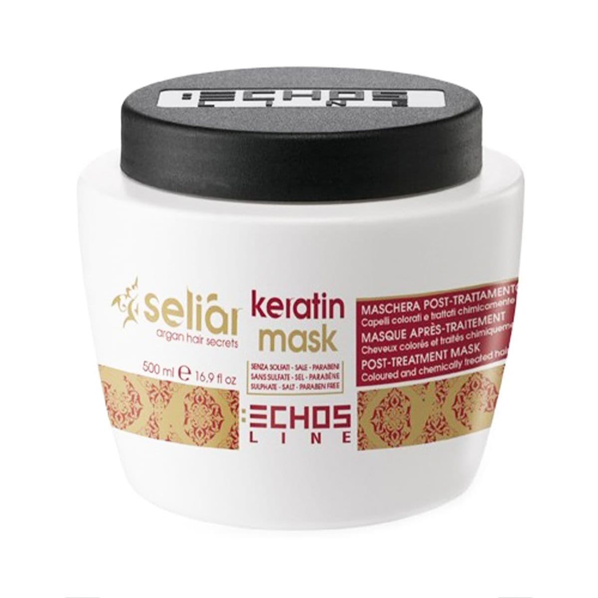 ნიღაბი კერატინით 500 მლ 7375 ეკოსლაინი - Echosline