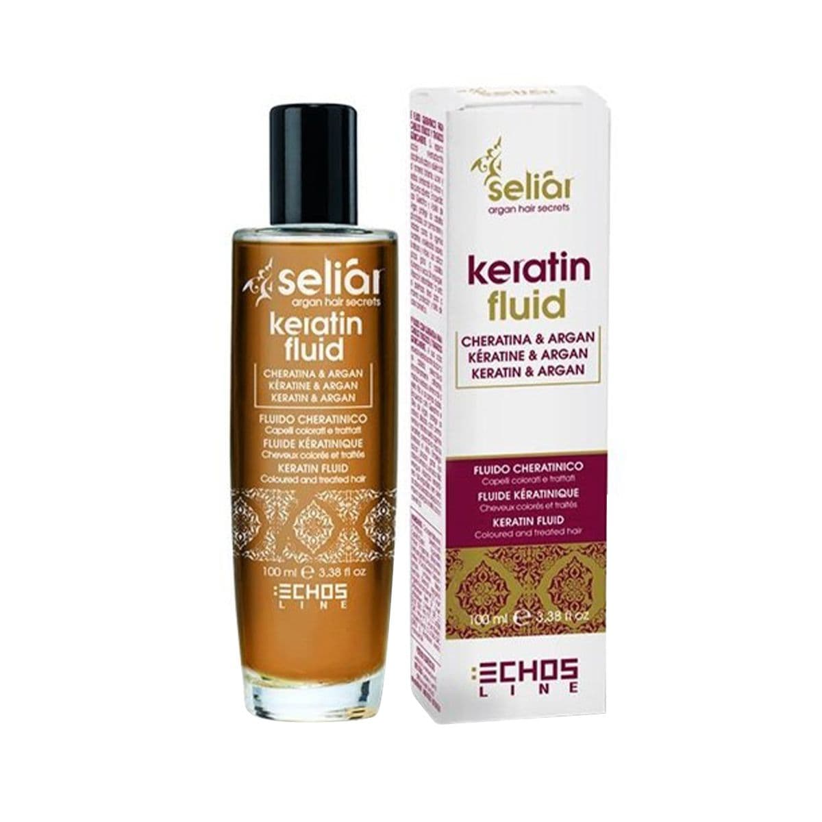 ფლუიდი კერატინით 100 მლ 9317 ეკოსლაინი - Echosline