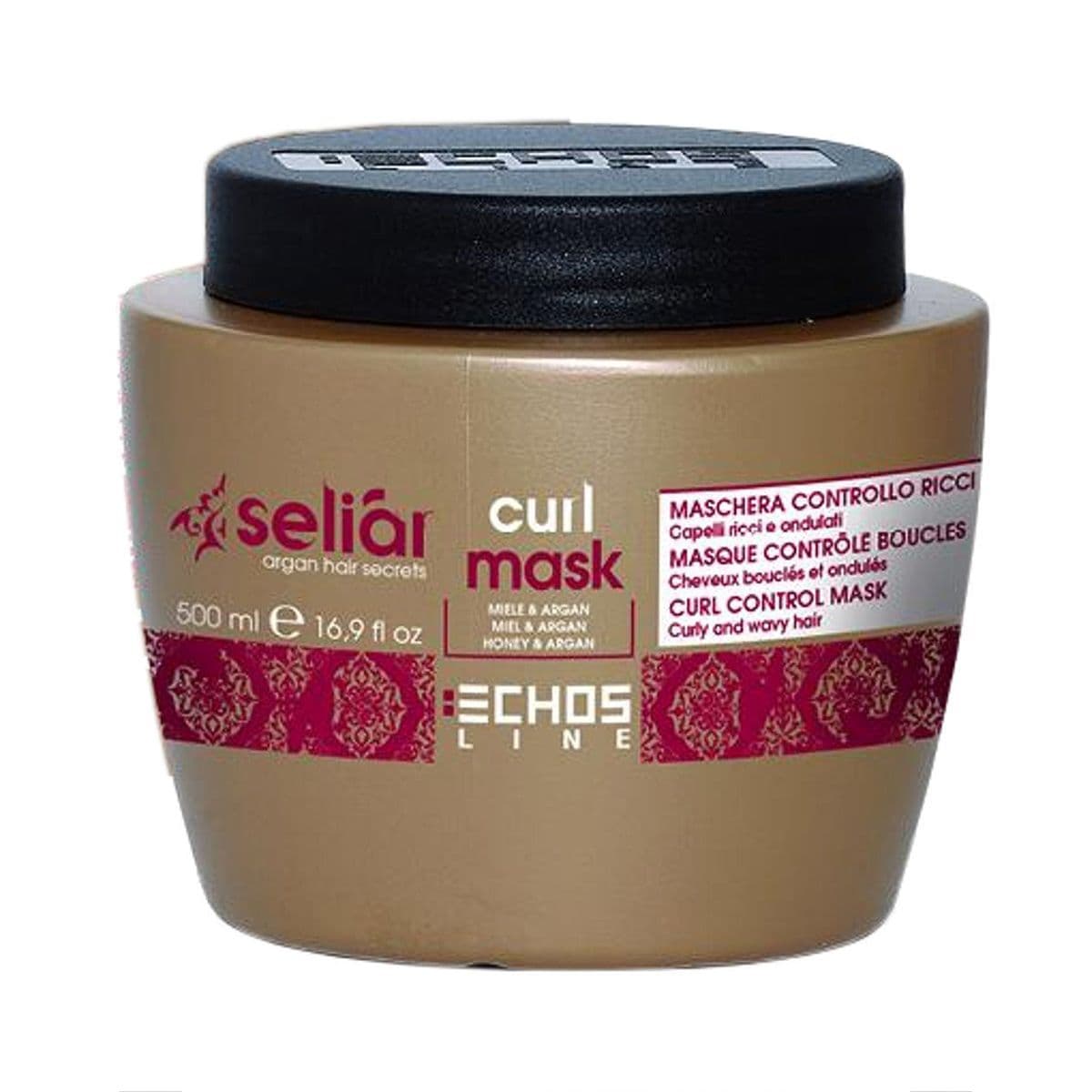 ნიღაბი ხვეული თმისთვის 500 მლ 9430 ეკოსლაინი - Echosline