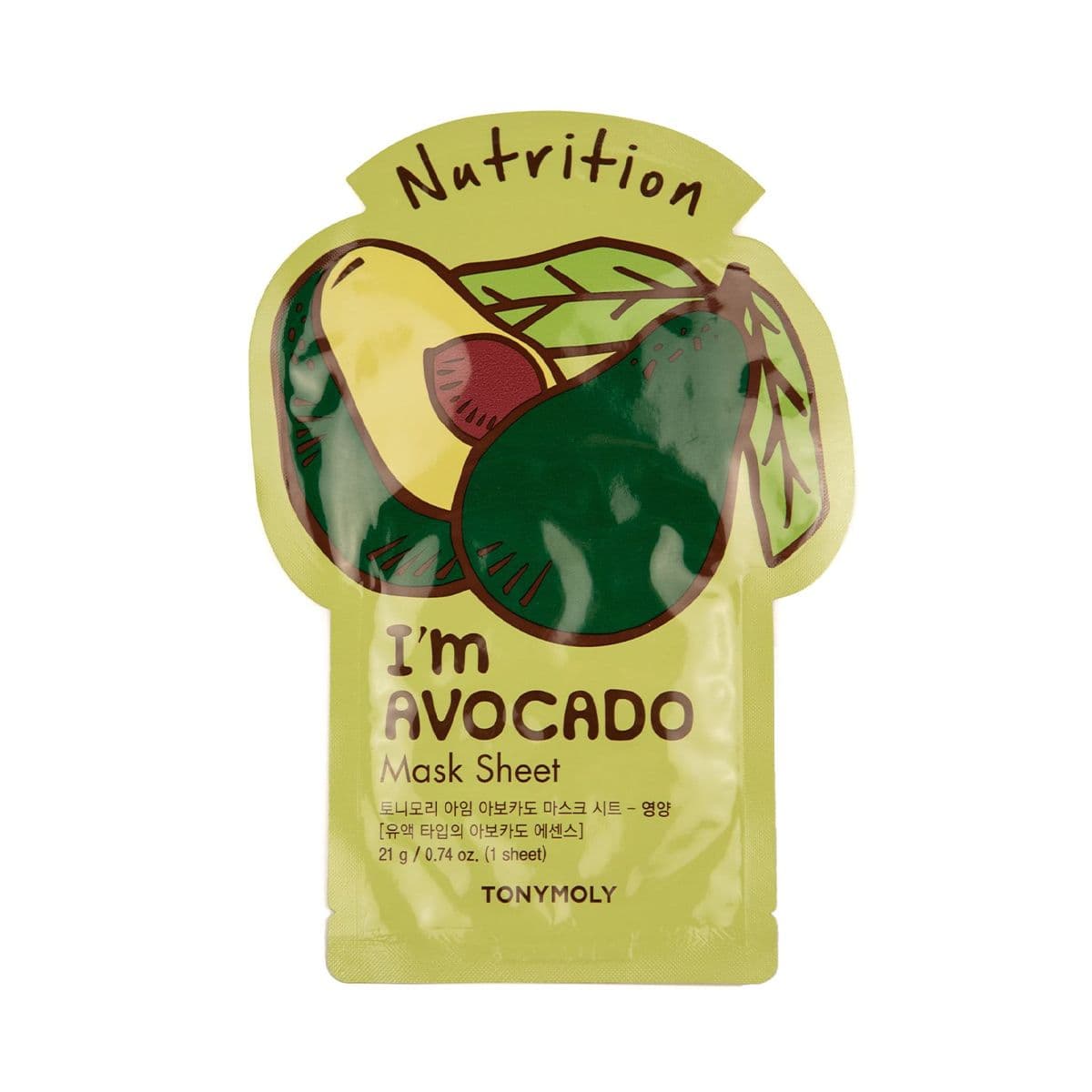 ნაჭრის ნიღაბი I'M ავოკადო 2833 ტონიმოლი - Tonymoly