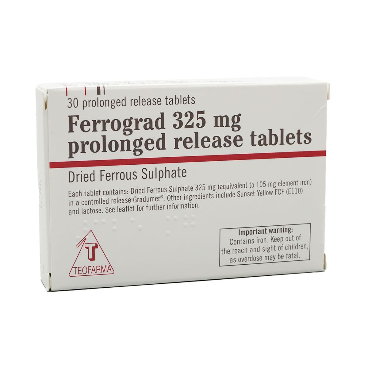ფეროგრადი - Ferrograd 325მგ 30 ტაბლეტი