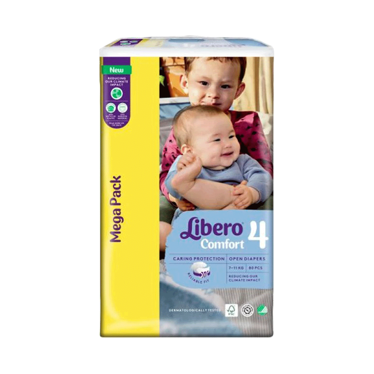 ბავშვის საფენი MAX 7-11კგ 80 ცალი 6820 ლიბერო - Libero