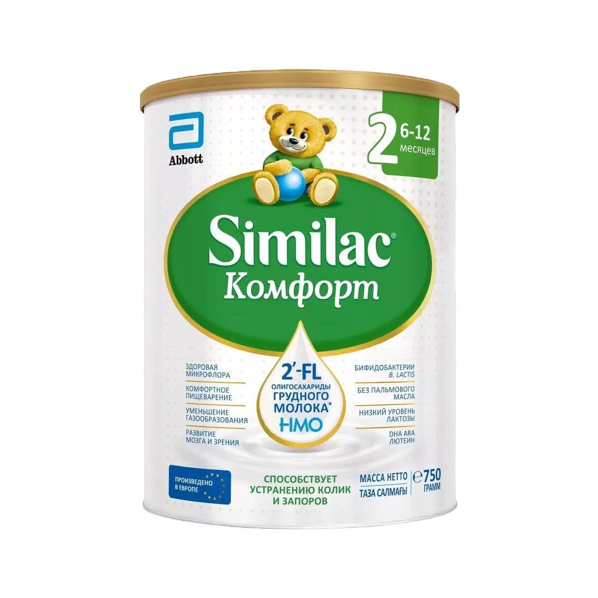 რძის ნაზავი კომფორტი 2 750 გ 9087 სიმილაკი - Similac