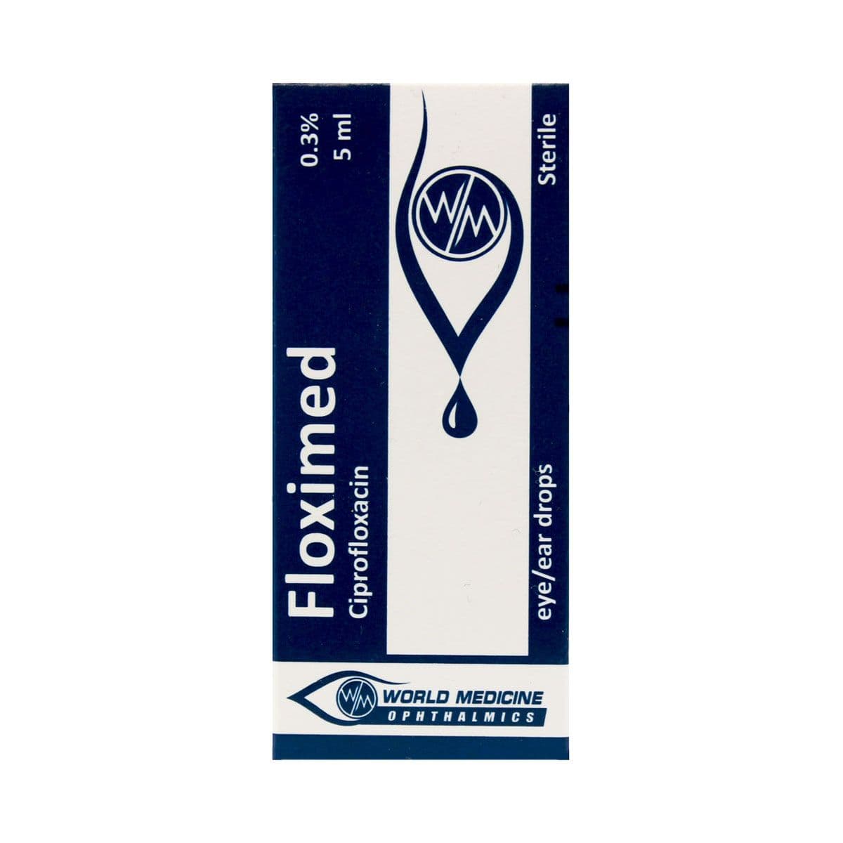 ფლოქსიმედი - Floximed თვალის და ყურის წვეთები 0.3% 5მლ