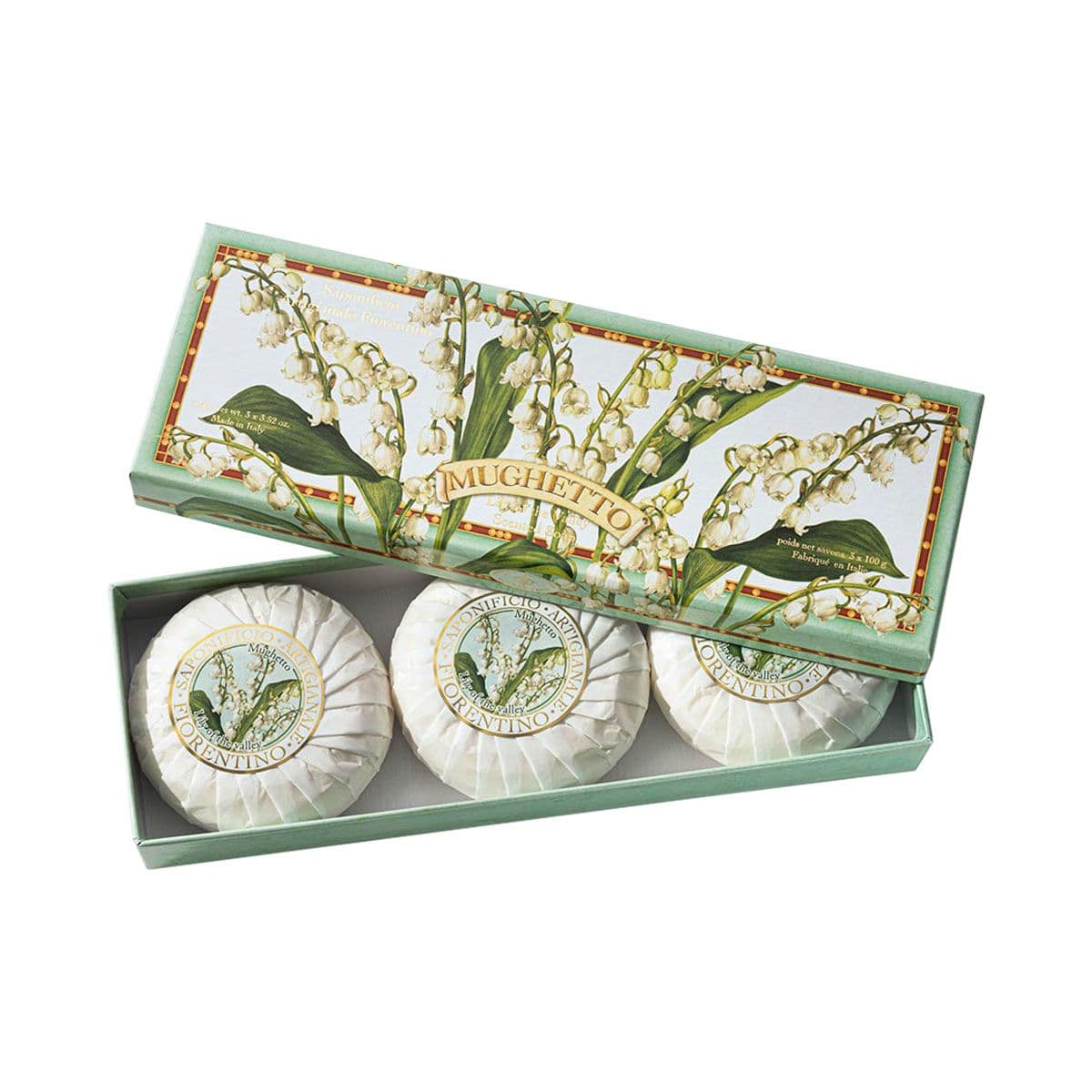 საპონი ლილია 100გ 3 ცალი 8174 ფიორენტინა - Fiorentino