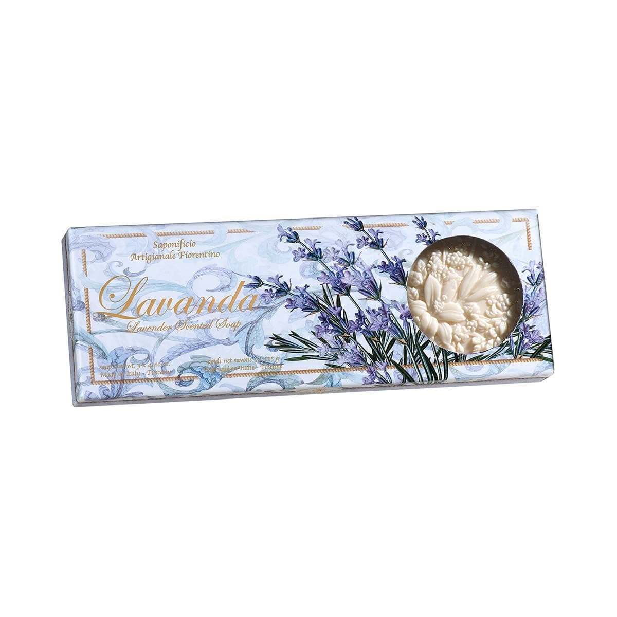 საპონი ლავანდა 125გ 3 ცალი 8082 ფიორენტინა - Fiorentino