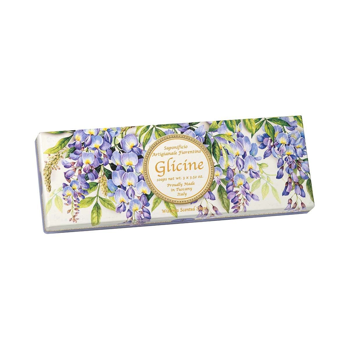საპონი გლიცინია Wisteria 100გ 3 ცალი 7214 ფიორენტინა - Fiorentino