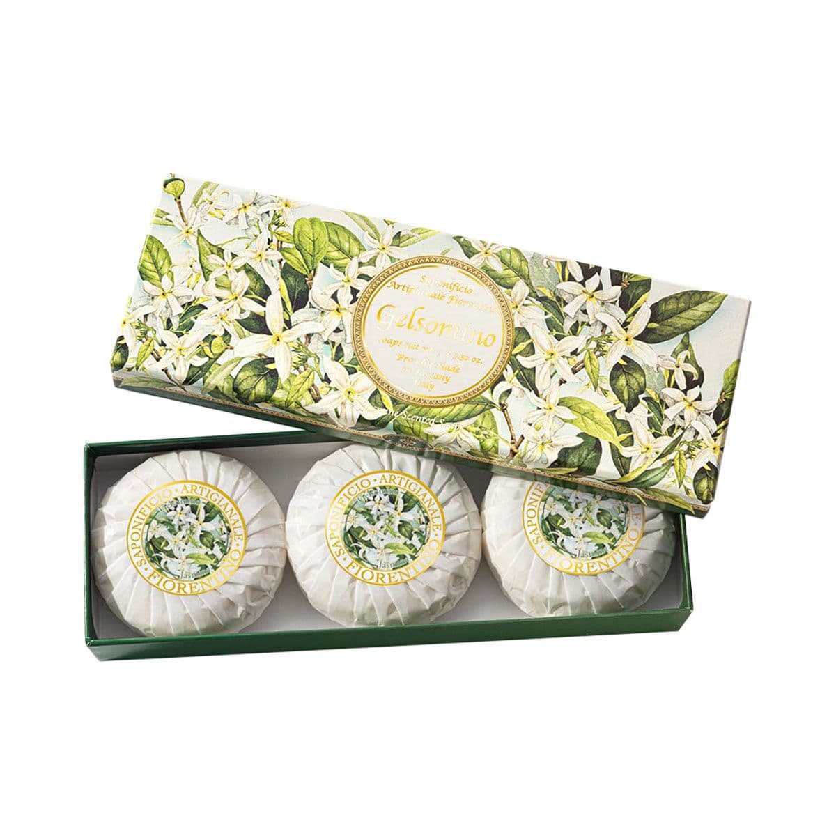 საპონი ჟასმინი 100გ 3 ცალი 7207 ფიორენტინა - Fiorentino