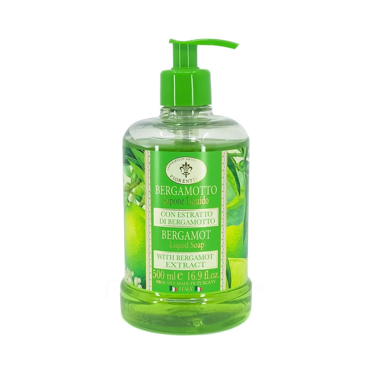 თხევადი საპონი ბერგამოტი 500გ 6187 ფიორენტინა - Fiorentino