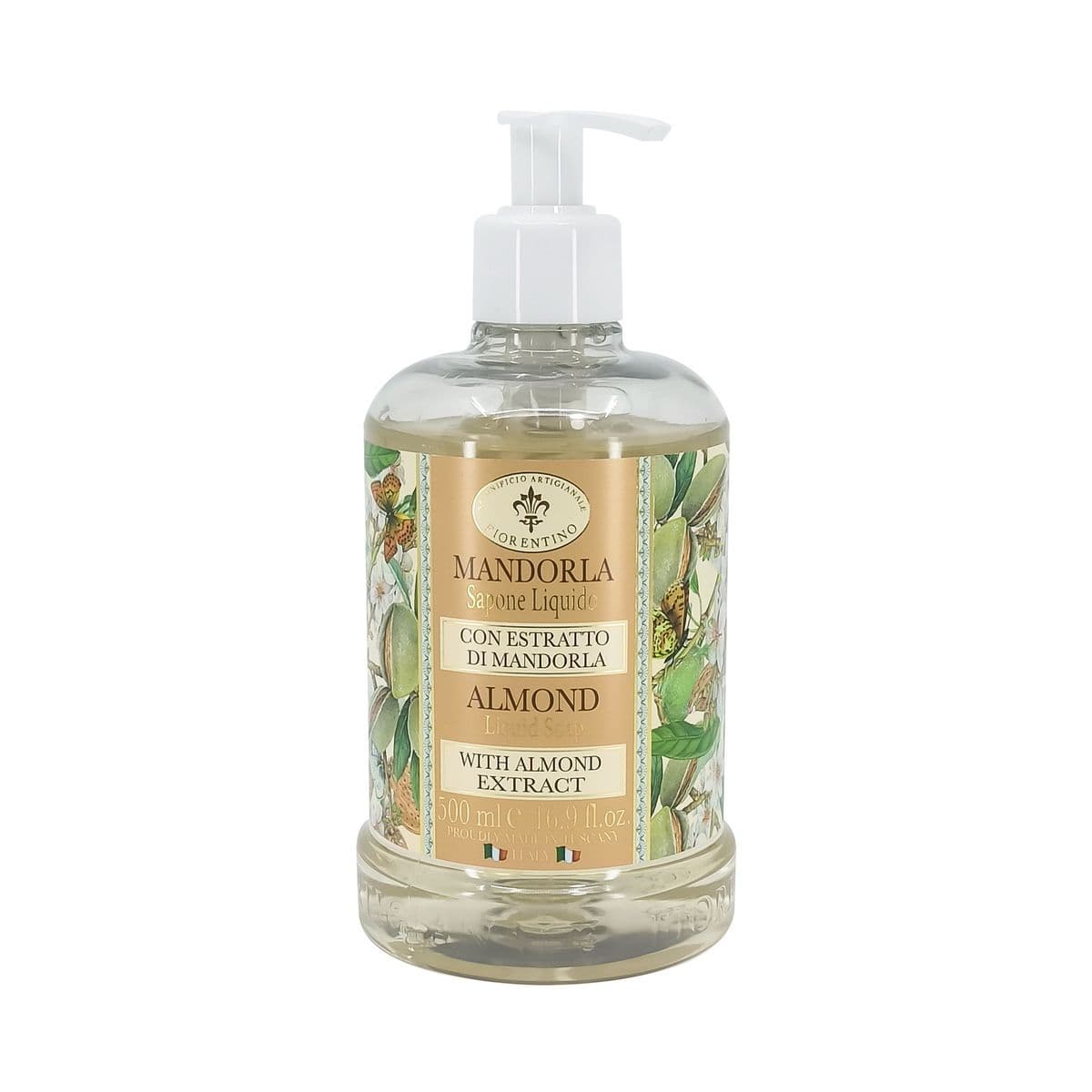 თხევადი საპონი ნუში 500გ 6231 ფიორენტინა - Fiorentino