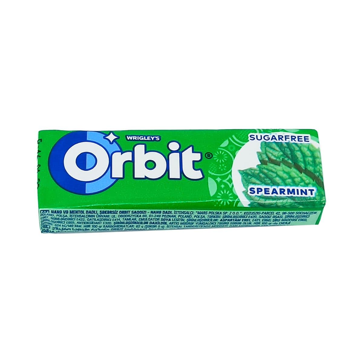 საღეჭი რეზინი სპერმინტი 3938 ორბიტი - Orbit