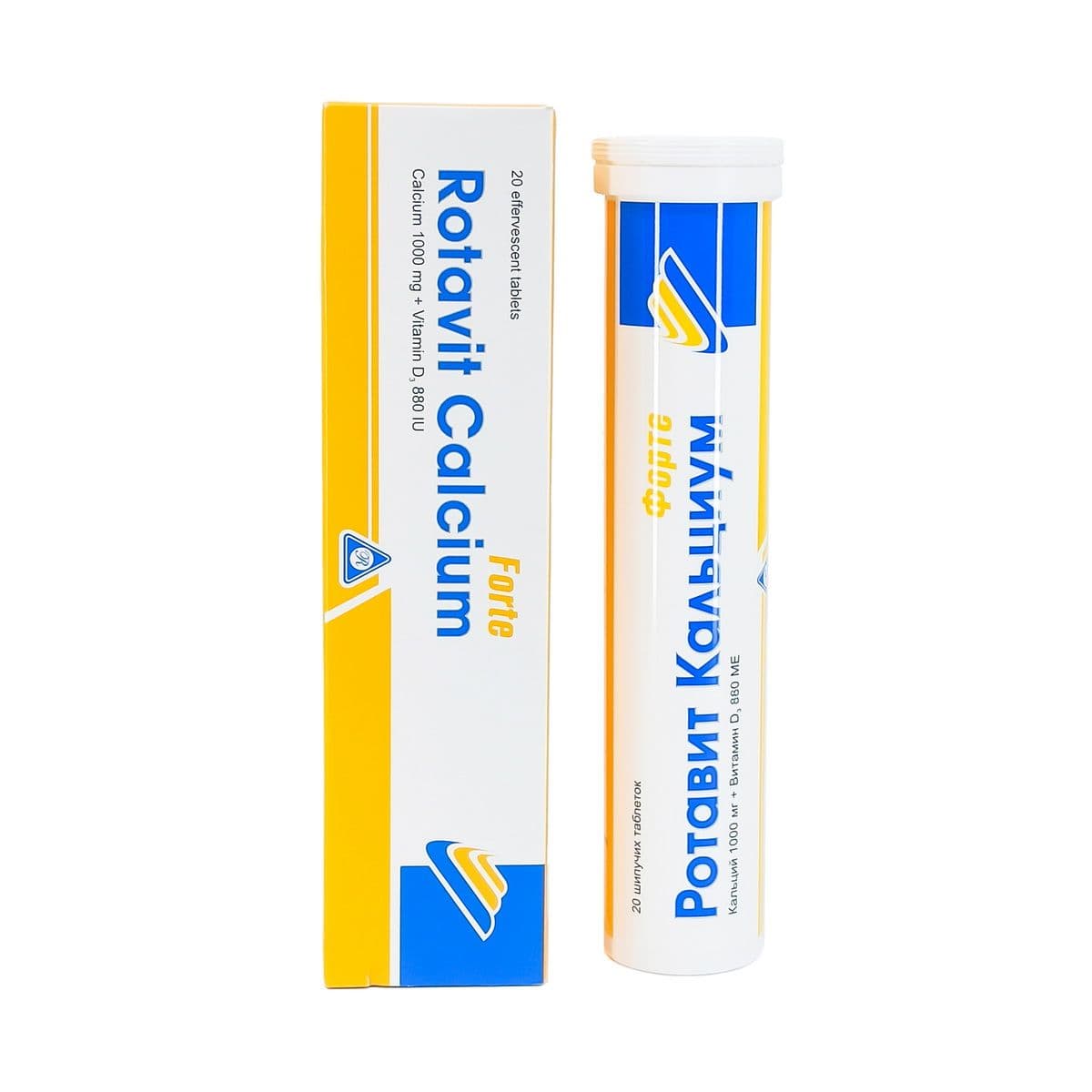 როტავიტ კალციუმ ფორტე - Rotavit Calcium Forte 20 შუშხუნა ტაბლეტი