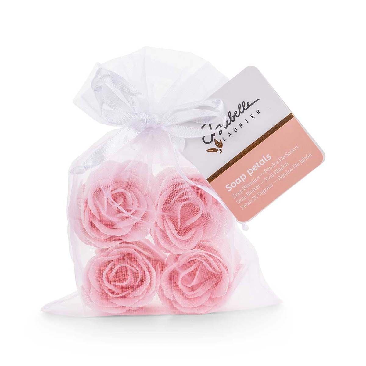 საპნების ნაკრები ქისით ვარდი 4X4გ 3030 იზაბელ ლაურიერი - Isabelle Laurier