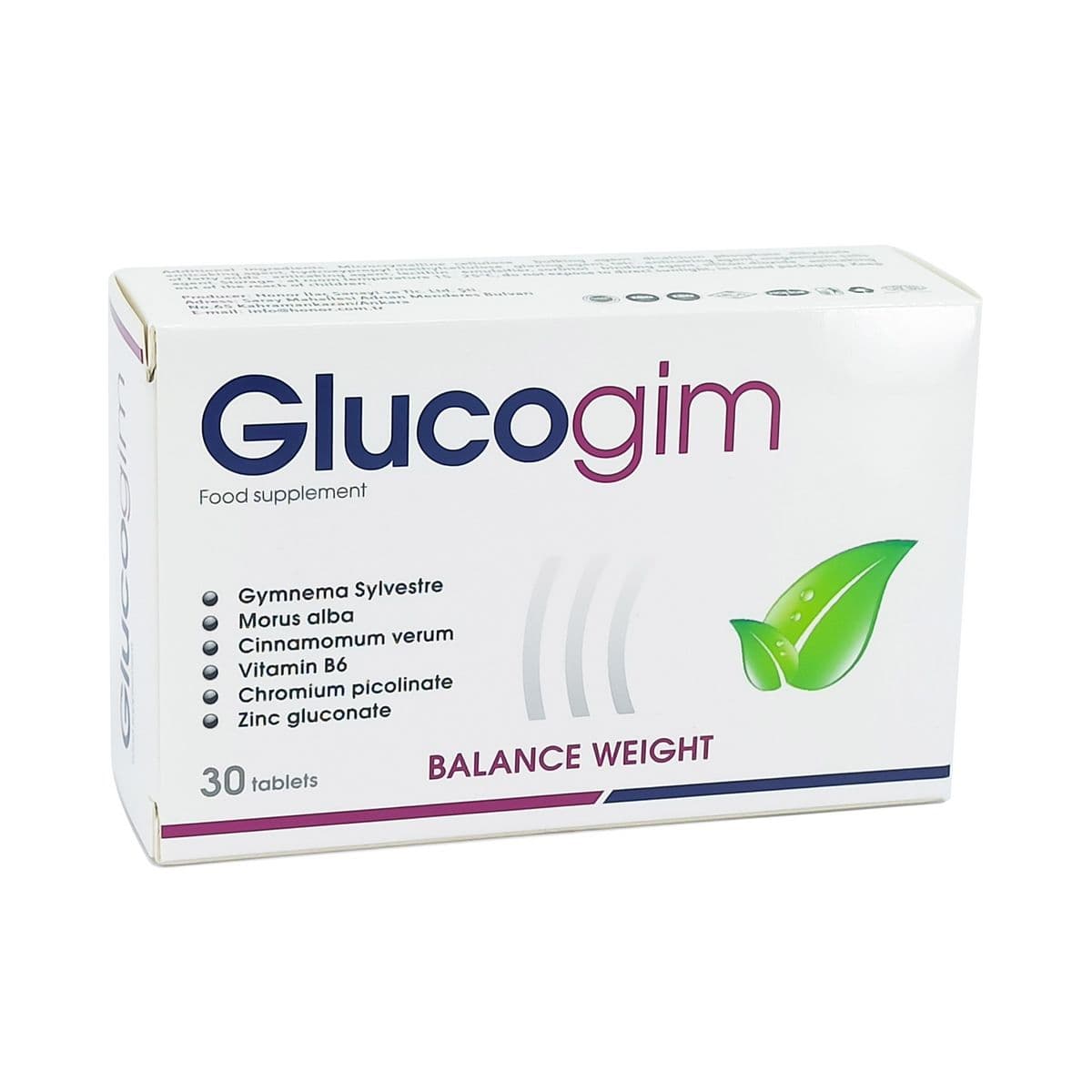 გლუკოგიმი- Glucogim 30 ტაბლეტი