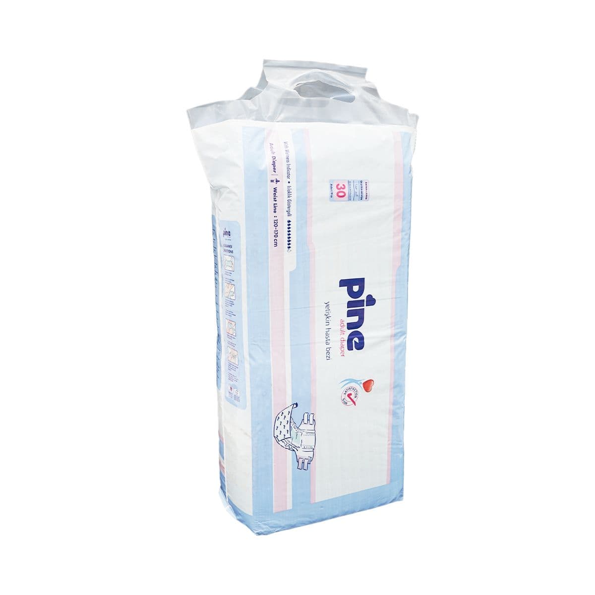 მწოლიარეს საფენი70+კგ 30 ცალი 6080 ფაინი - Pine