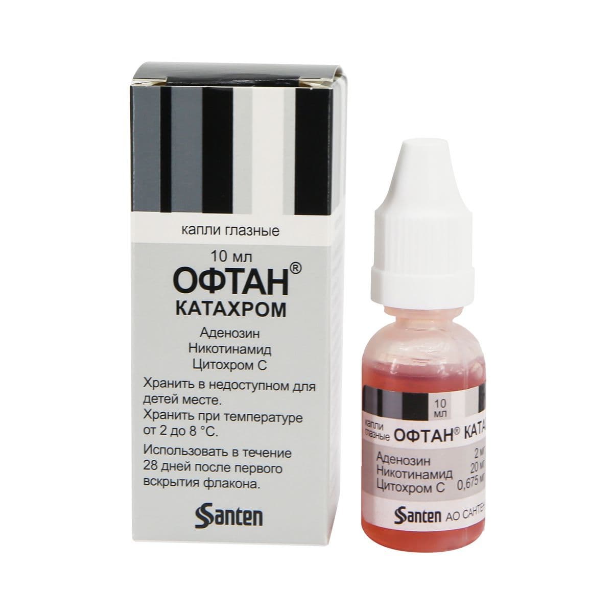 ოფტან კატახრომი - Oftan Catachrom თვალის წვეთები 10მლ