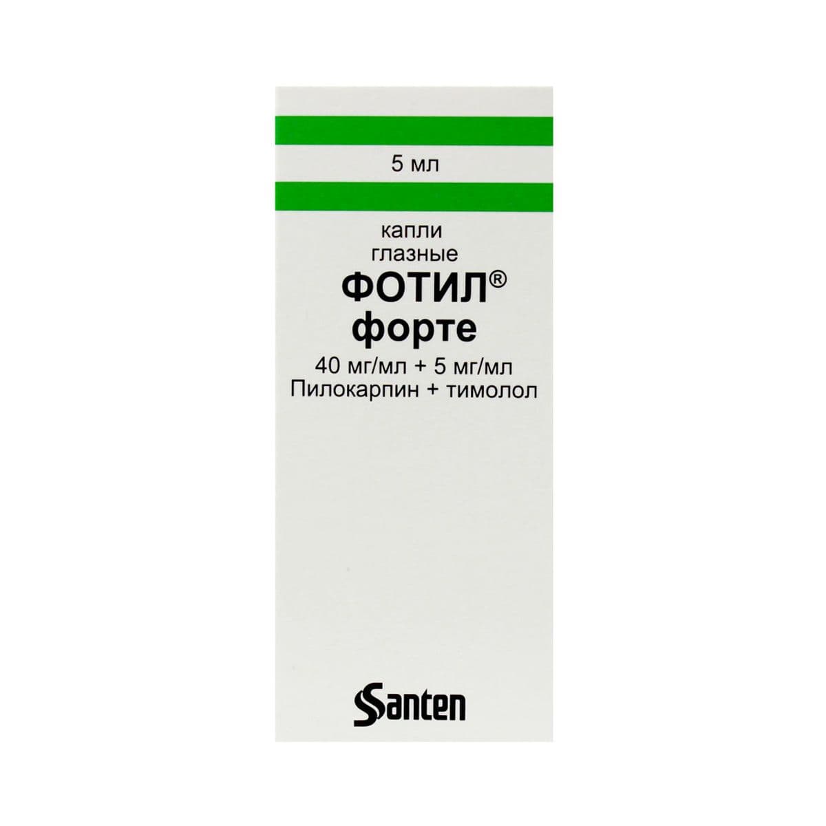 Fotil Forte - ფოტილი ფორტე თვალის წვეთები 40მგ/5მგ 5მლ