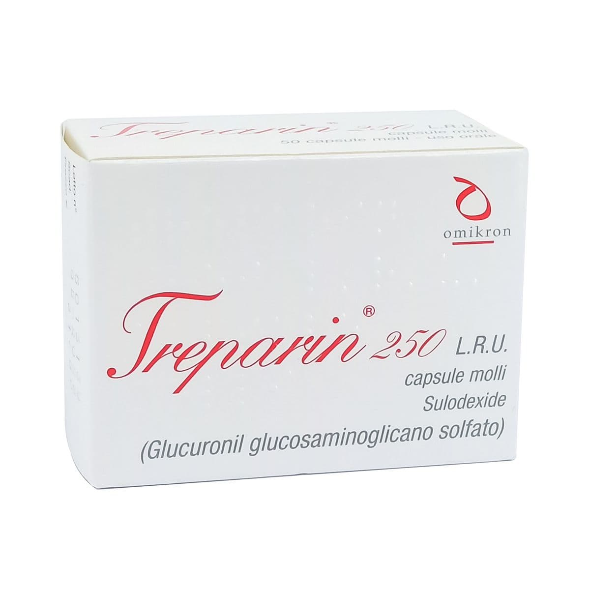 ტრეპარინი - Treparin 250სე 50 კაფსულა