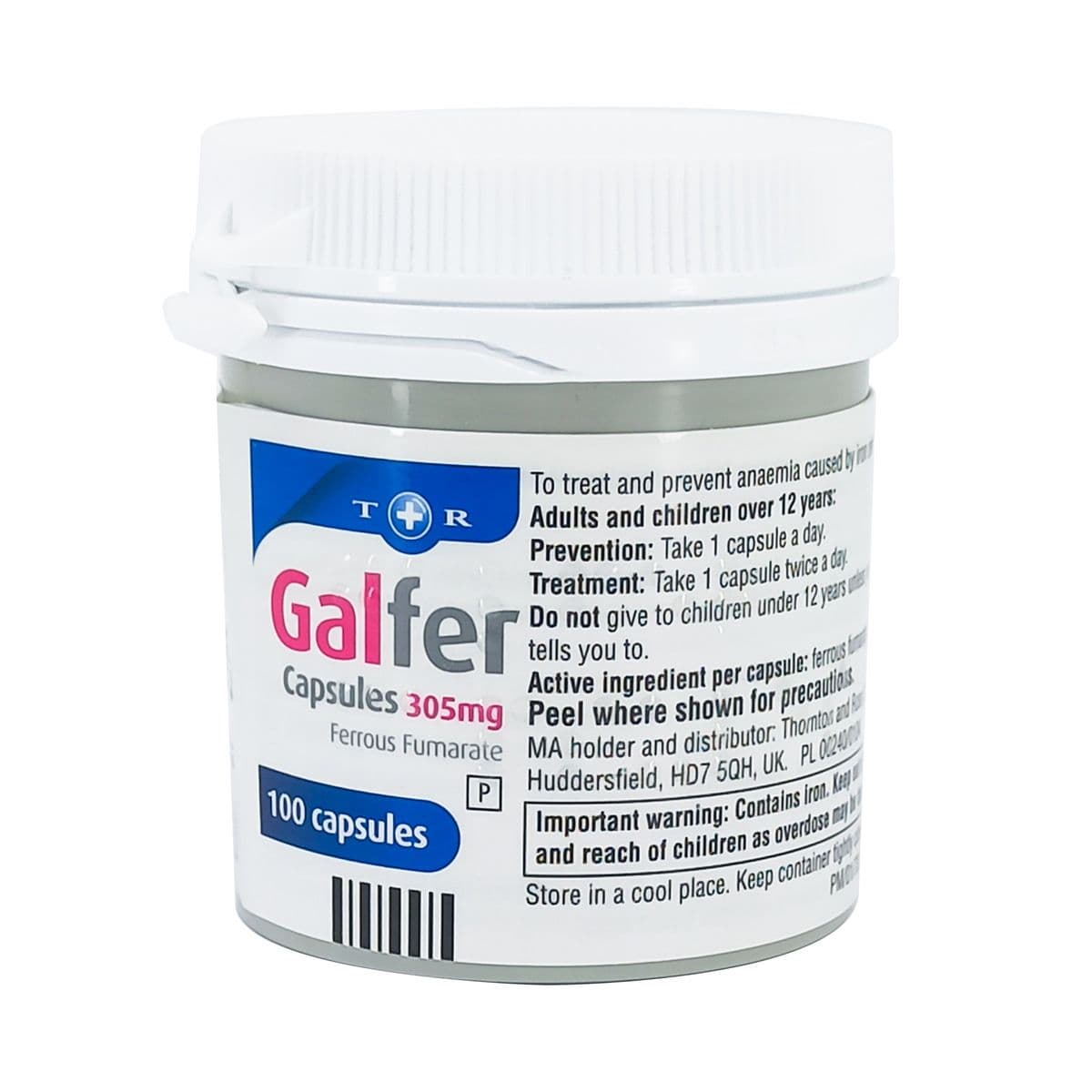 გალფერი - Galfer 305მგ 100 კაფსულა