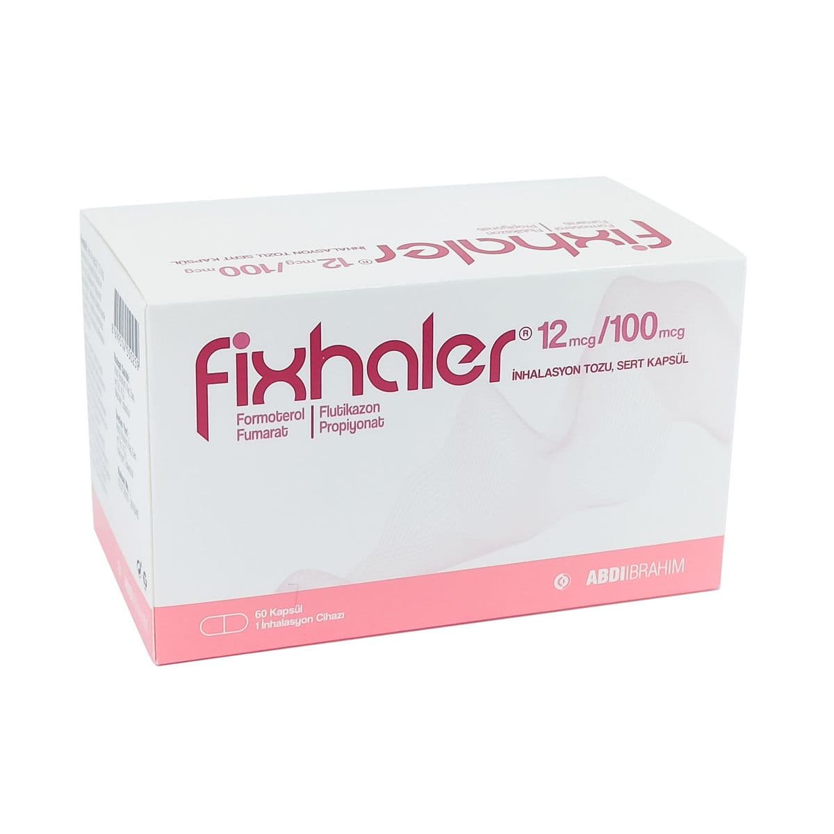 ფიქსჰალერი - Fixhaler საინჰალაციო კაფსულა 12/100მკგ 60 ცალი
