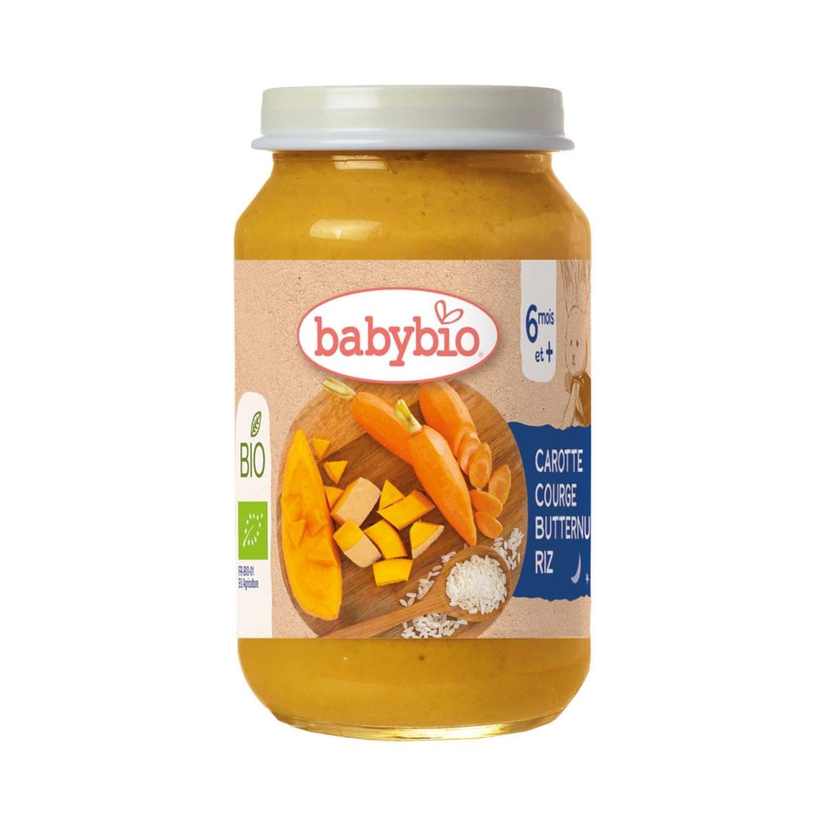 მენიუ ძილი ნებისა სტაფილო და გოგრა 9570 ბეიბი ბიო - Baby Bio