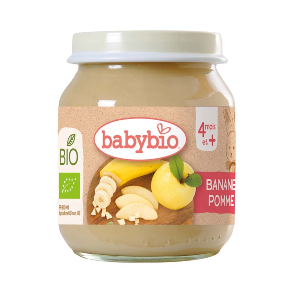 კონფიტური ბანანი და ვაშლი 9778 ბეიბი ბიო - Baby Bio