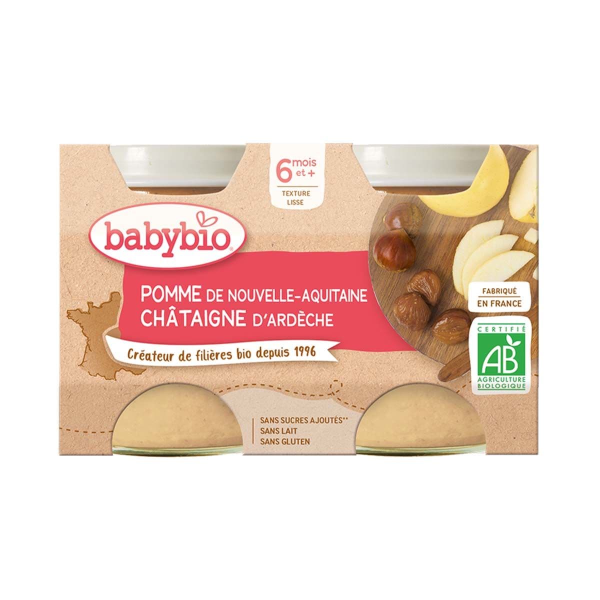 კონფიტური წაბლი 2 ცალი 0941 ბეიბი ბიო - Baby Bio