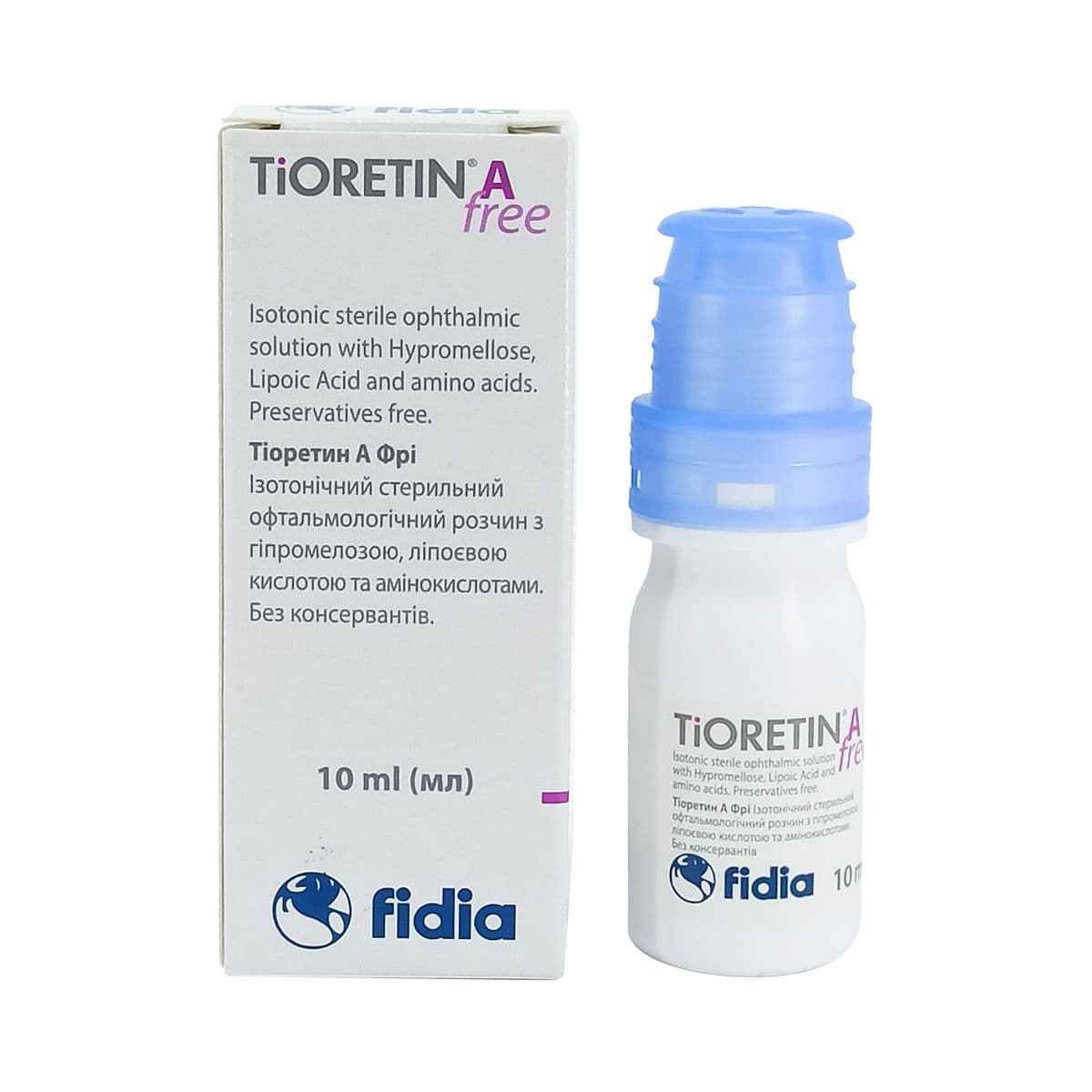 თიორეტინ A - Tioretin A თვალის წვეთები 10მლ