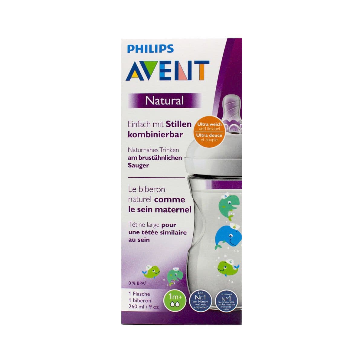 ბოთლი 260მლ 0067 ავენტი - Avent