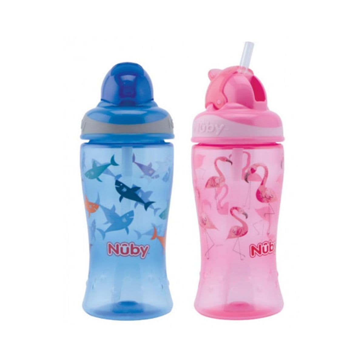 ჭიქა ნახატებით 360 მლ 3453 ნუბი - Nuby