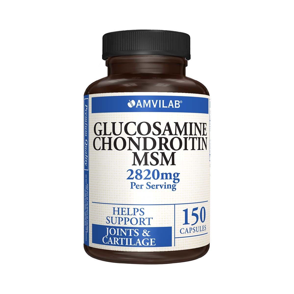 ქონდროიტინ გლუკოზამინი 150 ტაბლეტი ამვილაბი - Amvilab