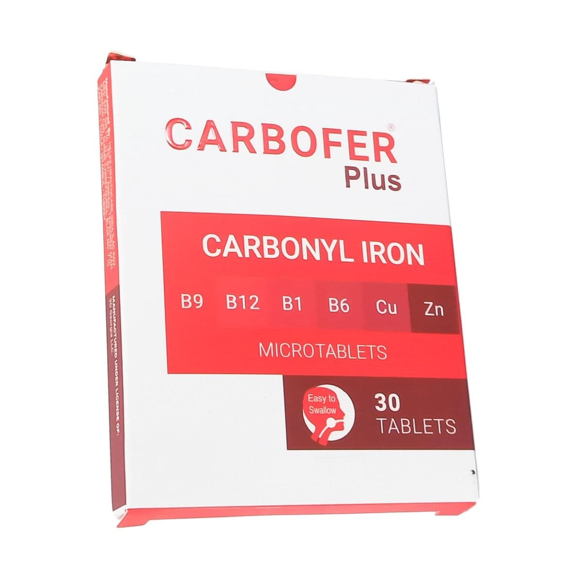 კარბოფერი პლუსი 30 ტაბლეტი