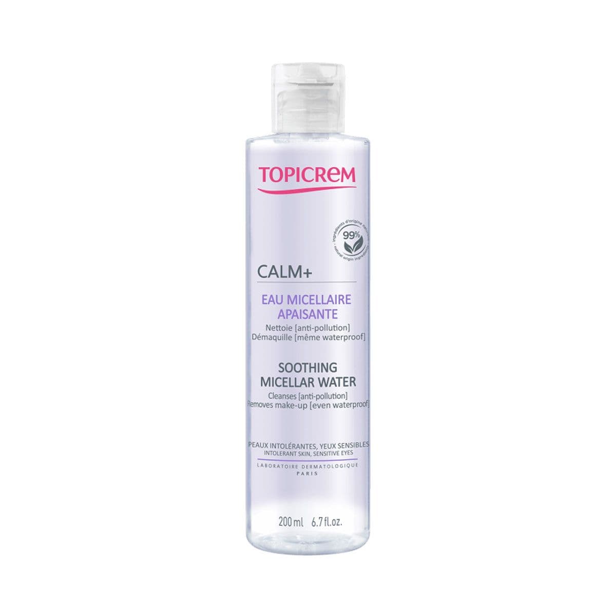 მიცელარული წყალი 200მლ 3924 ტოპიკრემი - Topicrem
