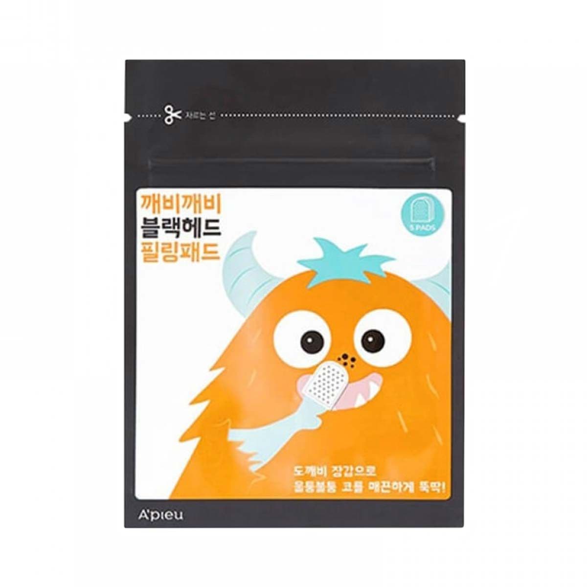 შავი წერტილების პილინგის საფენი 5917 აპიუ - A'pieu