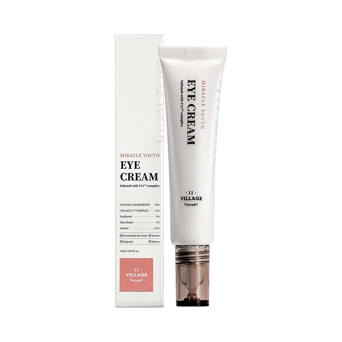 თვალის კრემი Youth 25მლ 4525 ვილაჯ11 - Village11