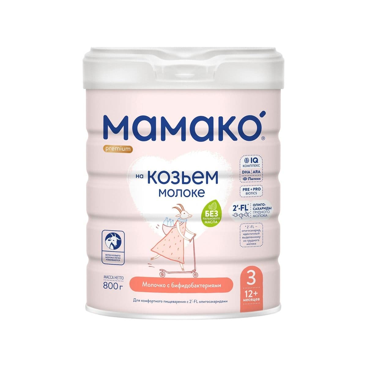 რძის ნაზავი პრემიუმი 3 800 გ 9152 მამაკო - Mamako