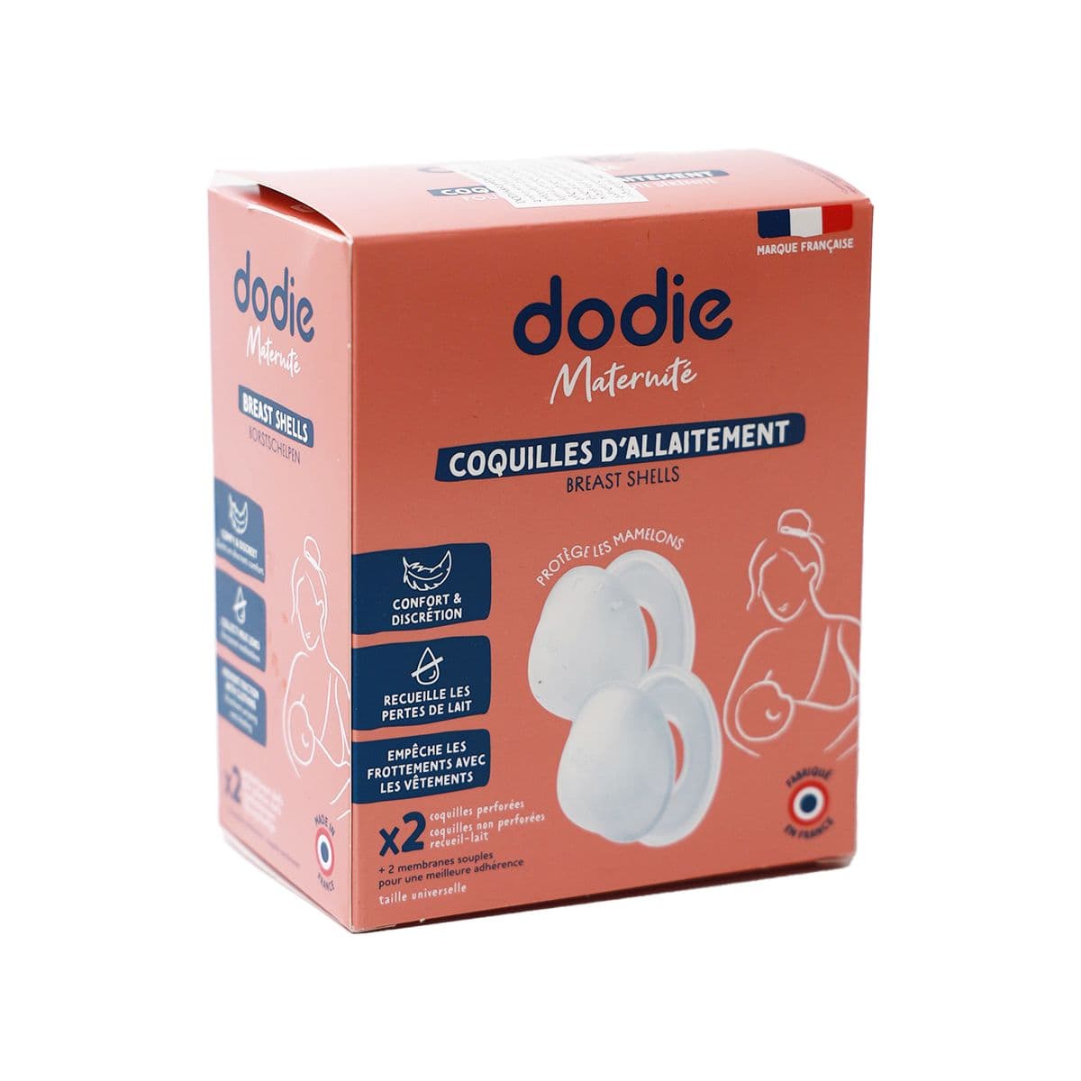 მკერდის დამცავი რძის კონტეინერი 4 ცალი 6477 დოძიე - DODIE